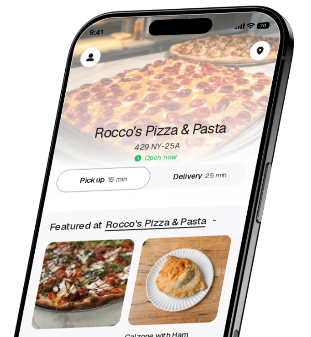 Rocco's Pizza & Pasta app preview