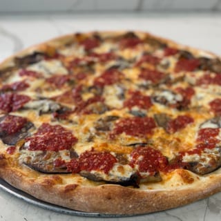 Baby Eggplant Pizza