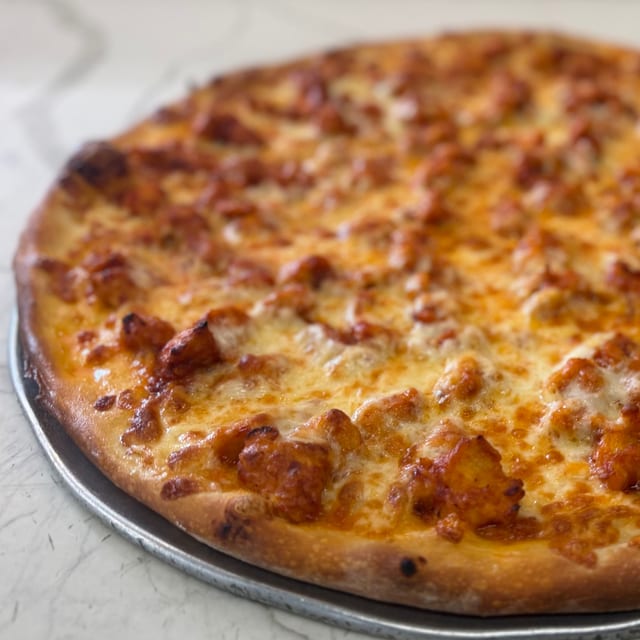 Buffalo Chicken Pizza.