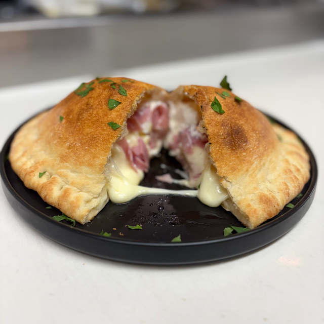 Calzone with Ham.