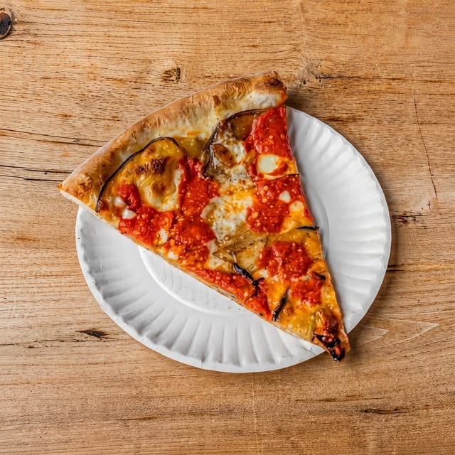 Baby Eggplant Pizza.