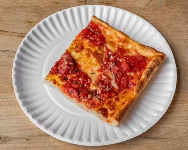 Grandma Bolognese Pizza.